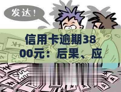 信用卡逾期3800元：后果、应对策略与解决办法