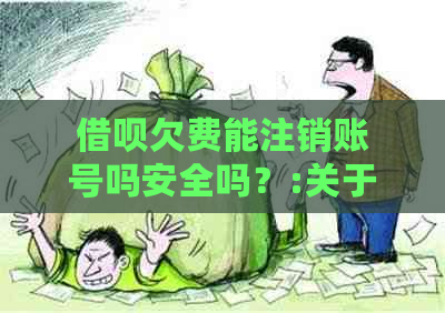 借呗欠费能注销账号吗安全吗？:关于借呗账户欠费及注销安全性的疑问解答