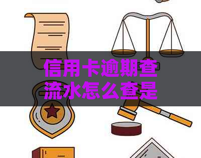 信用卡逾期查流水怎么查是查什么信息？不是本人能查吗？