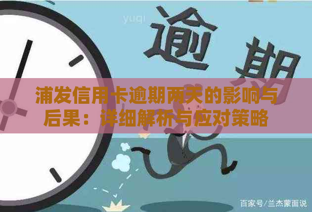 浦发信用卡逾期两天的影响与后果：详细解析与应对策略