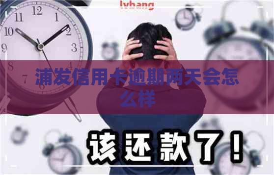 浦发信用卡逾期两天会怎么样