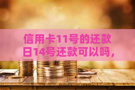 信用卡11号的还款日14号还款可以吗，信用卡最后还款日是多少号。