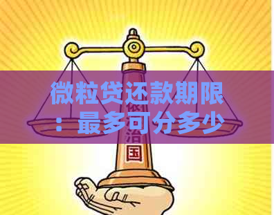 微粒贷还款期限：最多可分多少期进行还款？