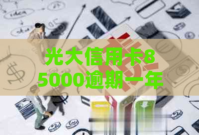 光大信用卡85000逾期一年会起诉吗？利息多少？会怎样？