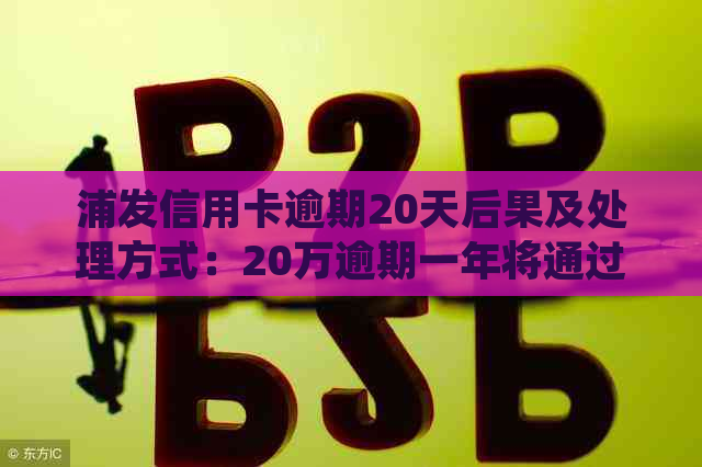 浦发信用卡逾期20天后果及处理方式：20万逾期一年将通过法律程序追讨