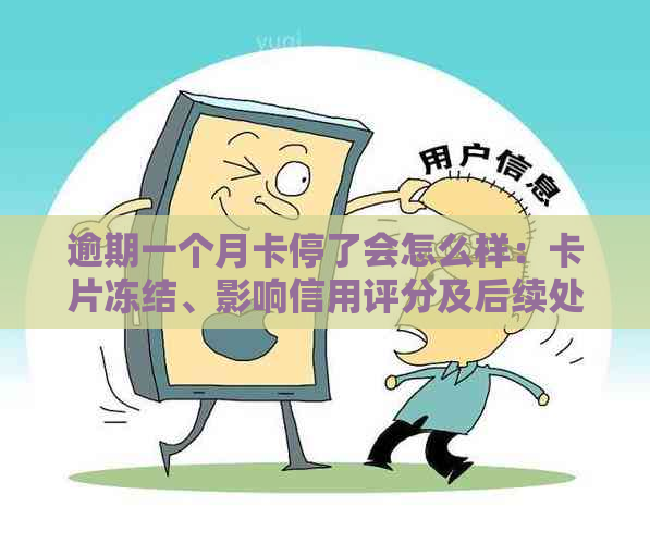 逾期一个月卡停了会怎么样：卡片冻结、影响信用评分及后续处理