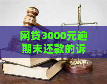 网贷3000元逾期未还款的诉讼时效：何时会被起诉？