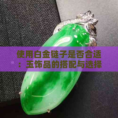 使用白金链子是否合适：玉饰品的搭配与选择