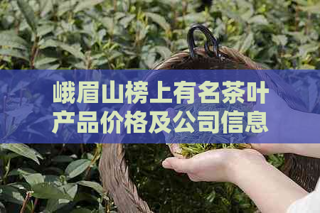 峨眉山榜上有名茶叶产品价格及公司信息，了解峨眉山茶的排名与种类