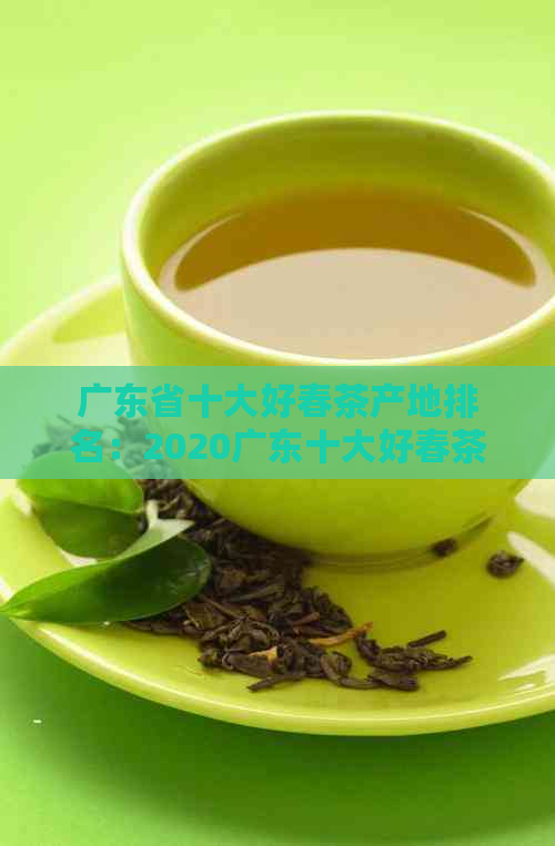 广东省十大好春茶产地排名：2020广东十大好春茶获奖名单