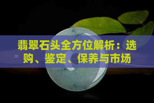 翡翠石头全方位解析：选购、鉴定、保养与市场趋势全攻略