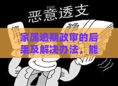 家属逾期政审的后果及解决办法，能否顺利通过政审？