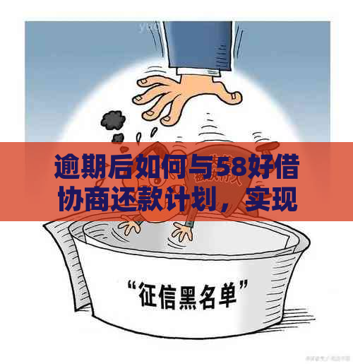 逾期后如何与58好借协商还款计划，实现一次性全额还清借款？