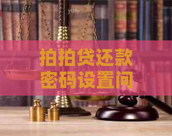 还款密码设置问题，如何实现自动、支付及修改密码功能？