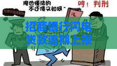 招商银行闪电贷款逾期上报流程及相关问题解答