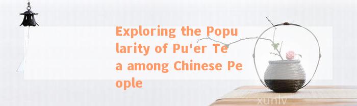 Exploring the Popularity of Pu'er Tea among Chinese People