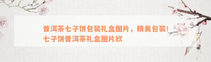 普洱茶七子饼包装礼盒图片，精美包装！七子饼普洱茶礼盒图片欣