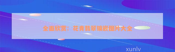 全面欣赏：花青翡翠镶嵌图片大全