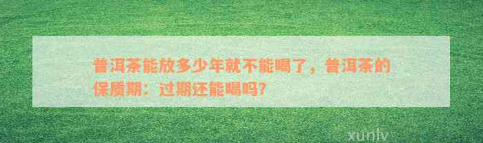 普洱茶能放多少年就不能喝了，普洱茶的保质期：过期还能喝吗？